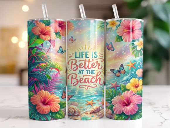 20oz Life is Better at the Beach Tumbler Review