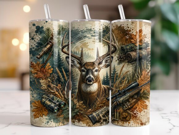 Buck Hunting Tumbler Wrap Sublimation Review