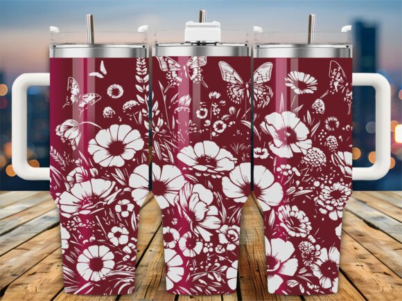 Butterfly Garden 40oz Tumbler Review