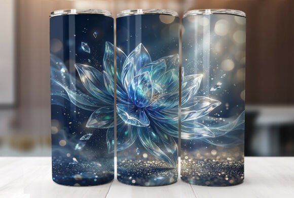 Crystal Lotus Flower 20oz Tumbler Wrap Review