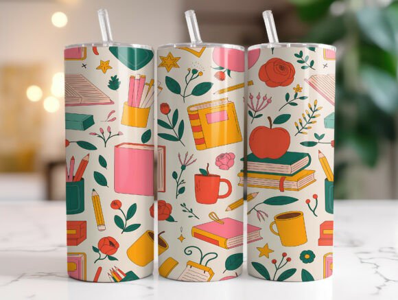Cute Teacher Tumbler Wrap Sublimation Review