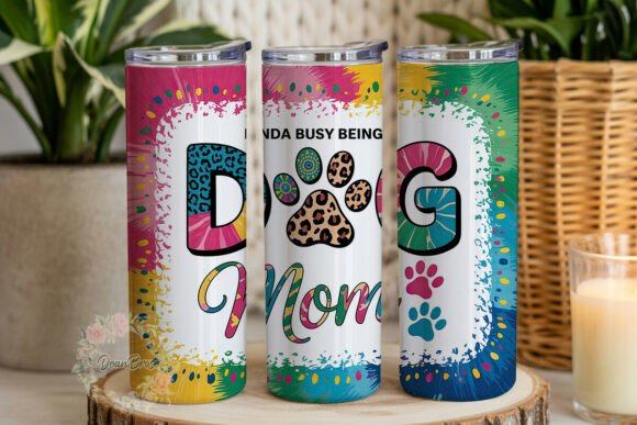 Dog Mom Tie-Dye Animal Print Tumbler Review