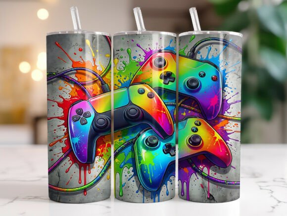 Gamer Controller Tumbler Wrap Design Review