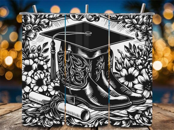 Graduation Cowboy Boots Laser Tumbler Review