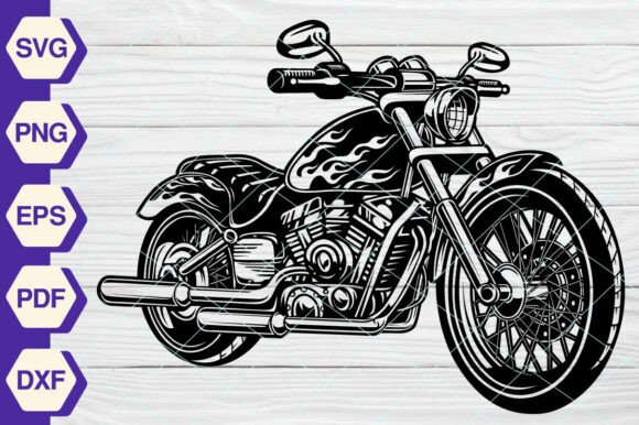 Motorcycle Rider SVG Design Review