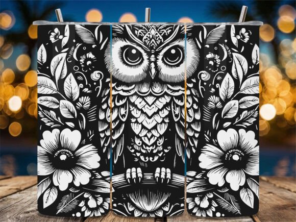 Owl Floral Mandala Tumbler Design Review
