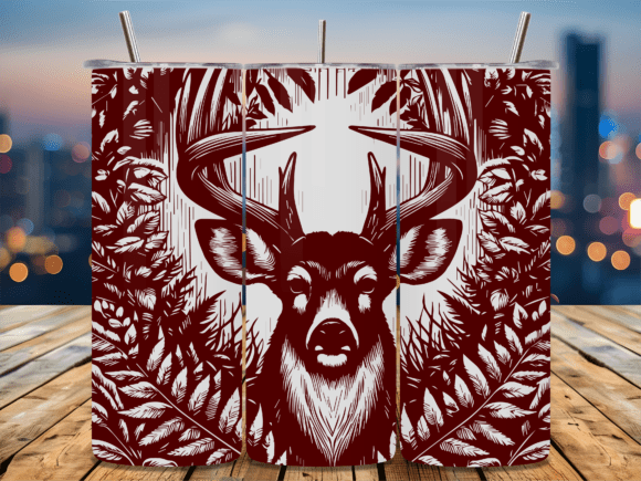 Rustic Buck Flowers Deer Tumbler Review