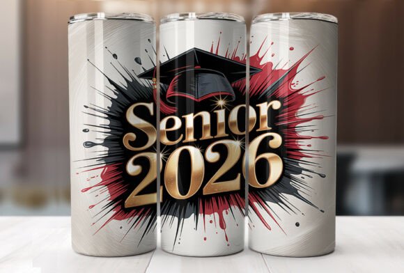 Senior Graduation 2026 20oz Tumbler Wrap