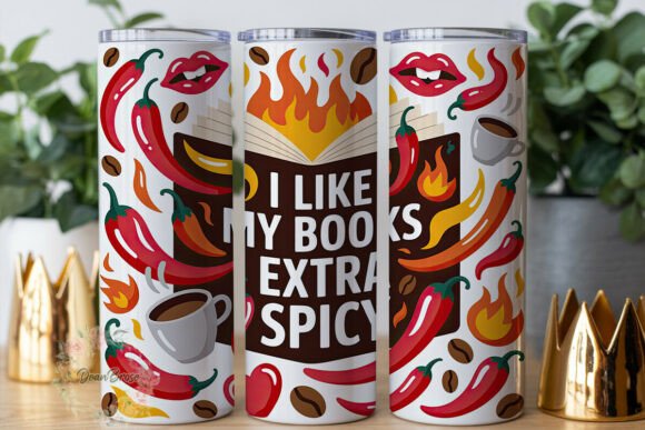 Spicy Books Coffee 20oz Tumbler Wrap Review