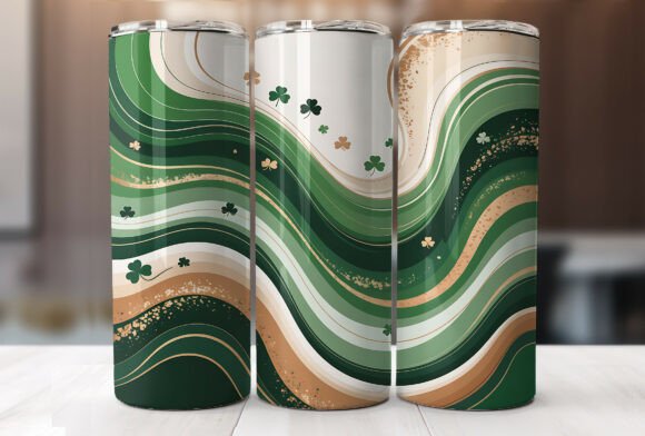 St Patrick s Day Green Shamrock Tumbler