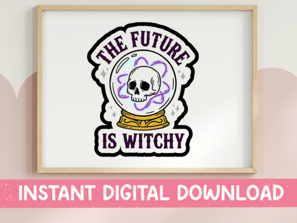 The Future is Witchy Crystal Ball SVG Review