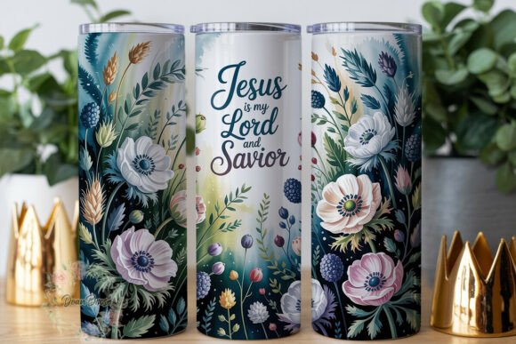 Winter Floral Christian 20oz Tumbler Review